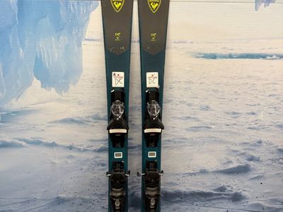 Used 2023 Rossignol Exp 82 Basalt 144cm Skis w/ Look NX12 Bindings
