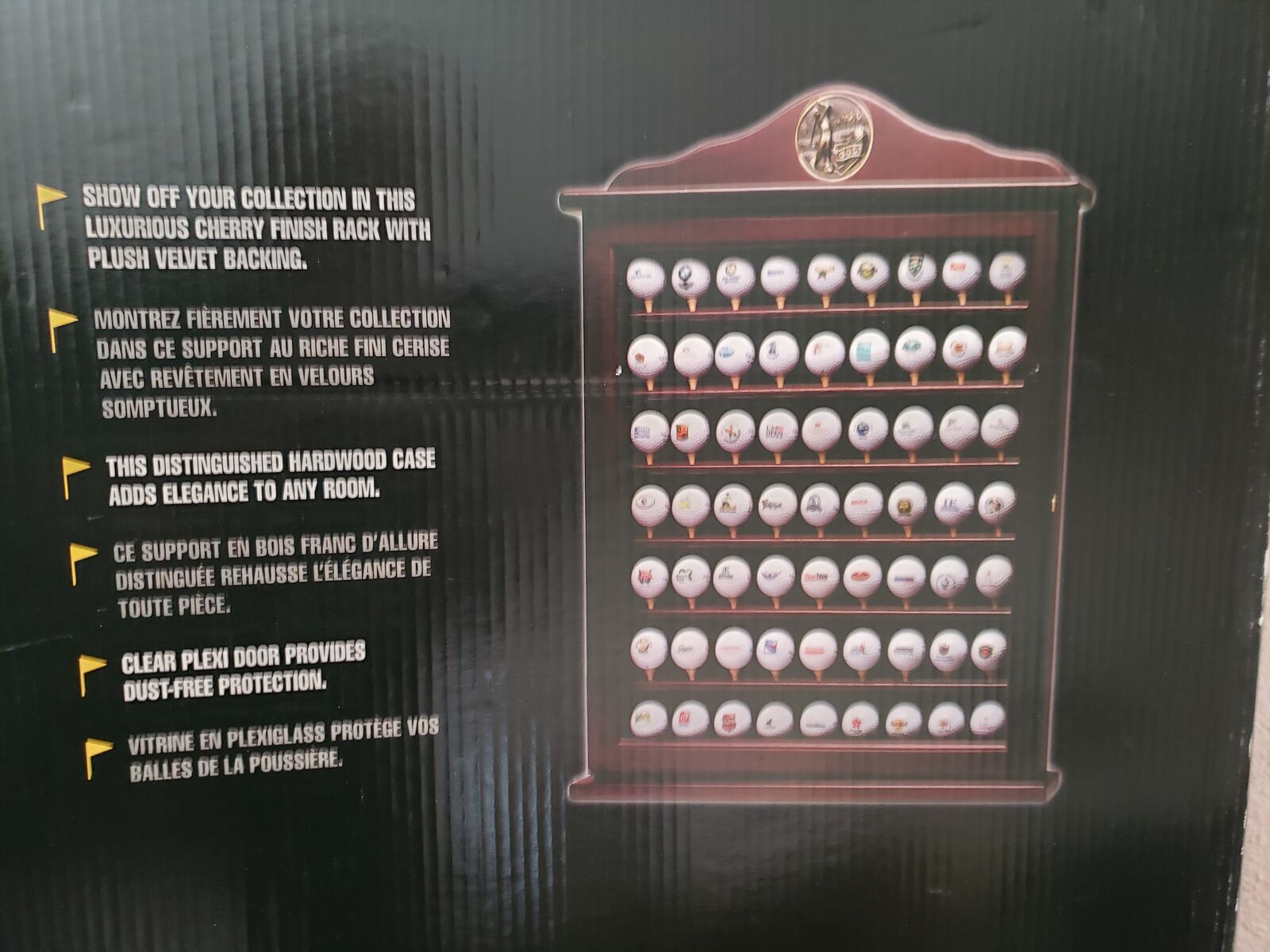 Gold Eagle 63 pc. Golf Ball Rack