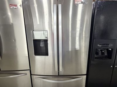 HUGE SAVINGS! GOOD WHIRLPOOL FRENCH DOOR FRIDGE