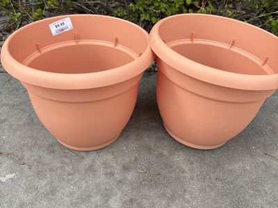 2-12" Bloem Ariana Self-Watering Planter