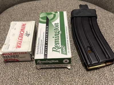 Winchester & Remington .223 REM Ammo with 30-Round Magazine