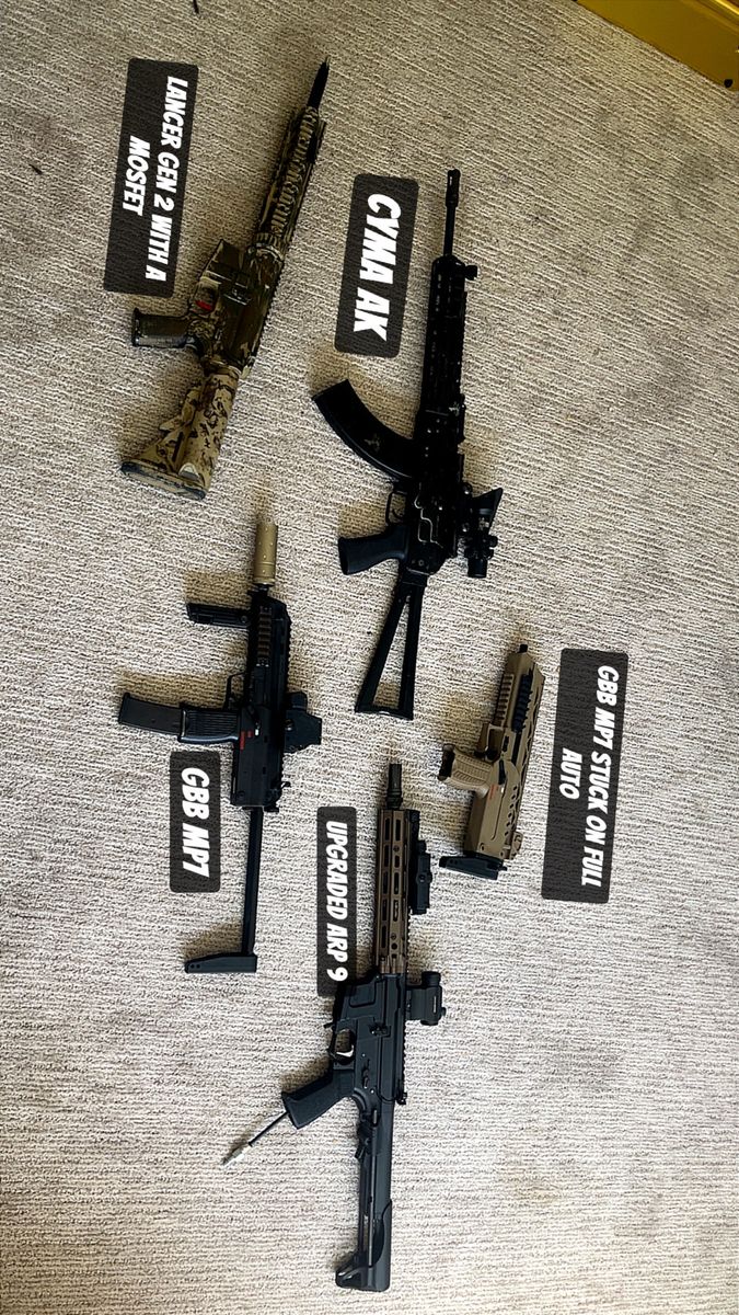 Airsoft lot