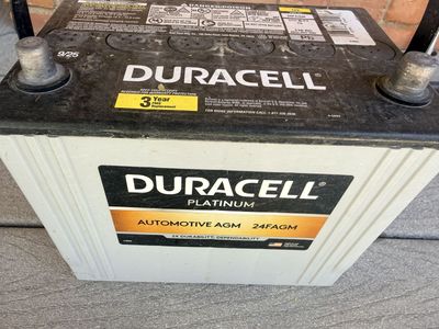 Duracell Platinum 24FAGM Automotive AGM Battery
