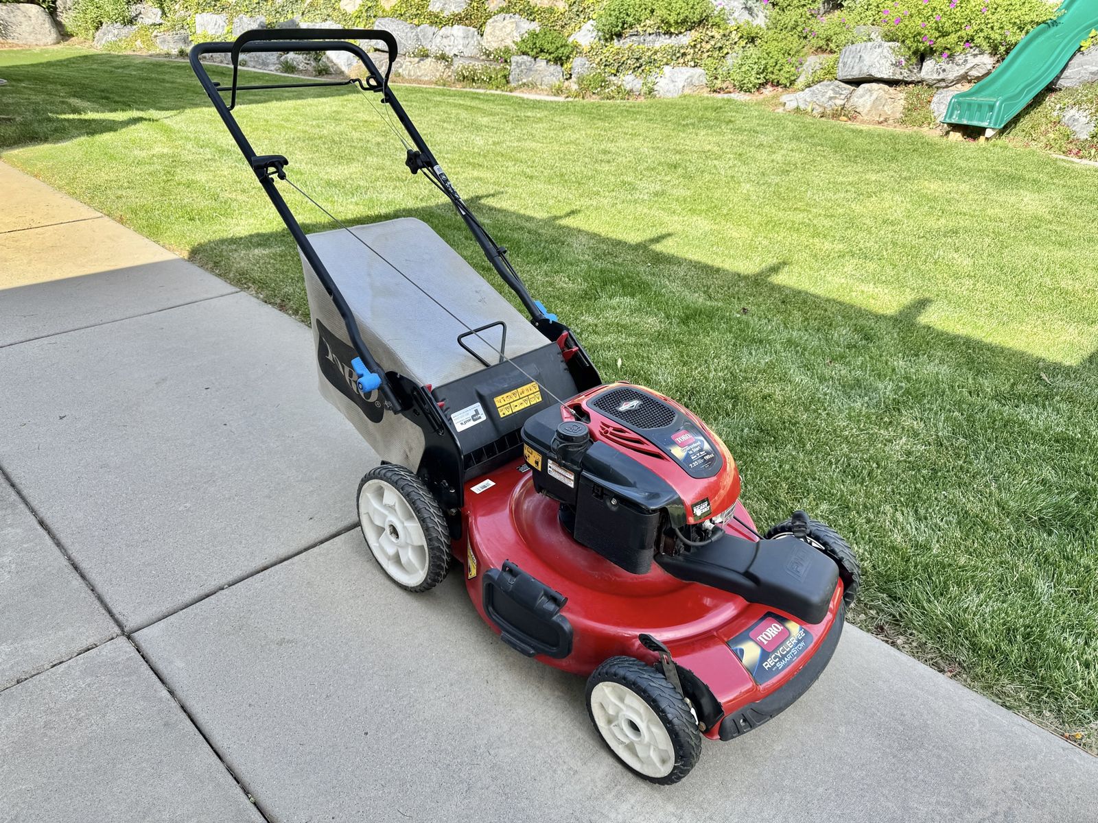 Toro Recycler 22” Mower with Smart Stow