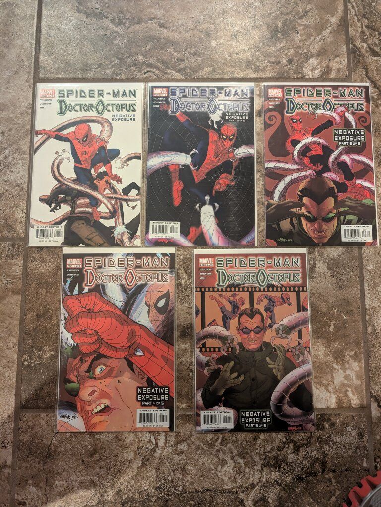 Spiderman Doctor Octopus Negative Exposure