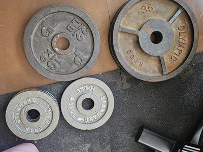 2 inch barbell weights