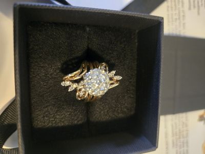 Diamond cocktail ring