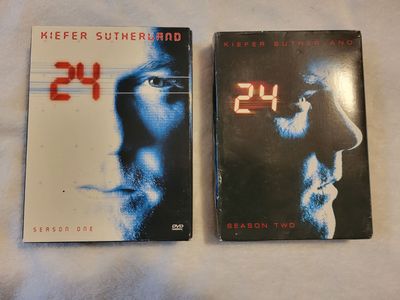Kieffer Sutherland 24 DVD set, Season 1 & 2