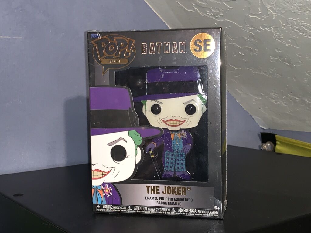 The Joker Funko Pop Pin