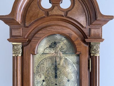 Vintage Pearl Grandfather Clock