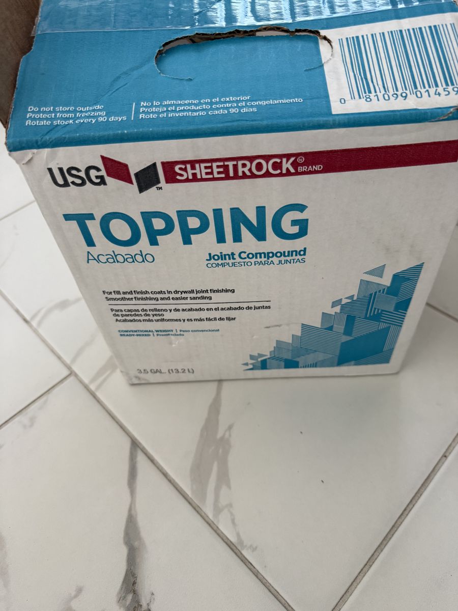 Sheetrock Joint Compound
