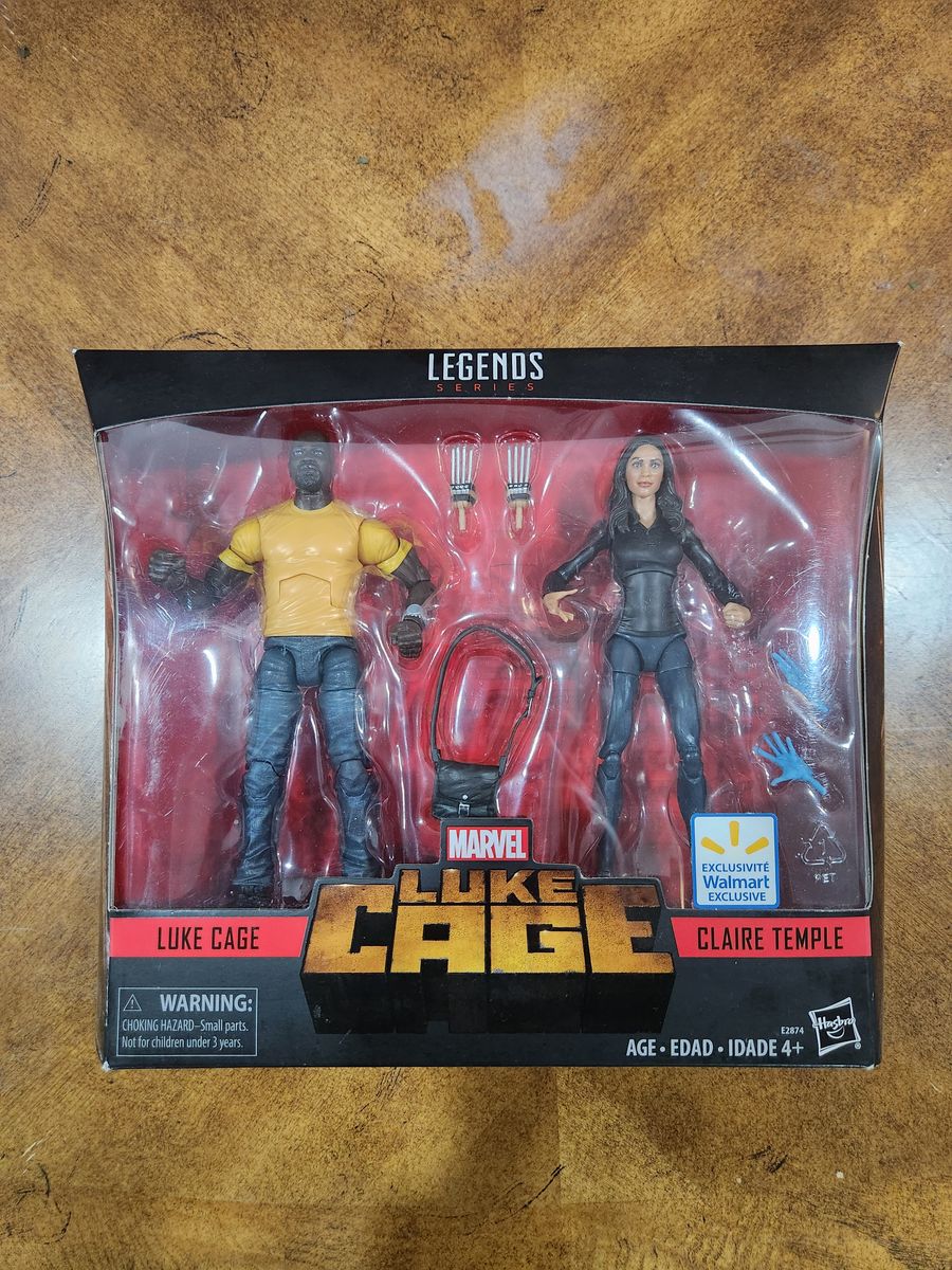 Marvel legends Luke cage and Claire Temple (unopened)