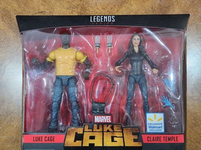 Marvel legends Luke cage and Claire Temple (unopened)