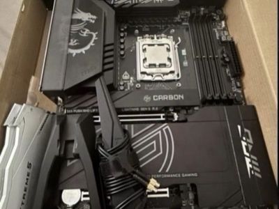 Ryzen 7 9800X3D + MSI X870E Carbon WiFi + 32GB DDR5 Combo