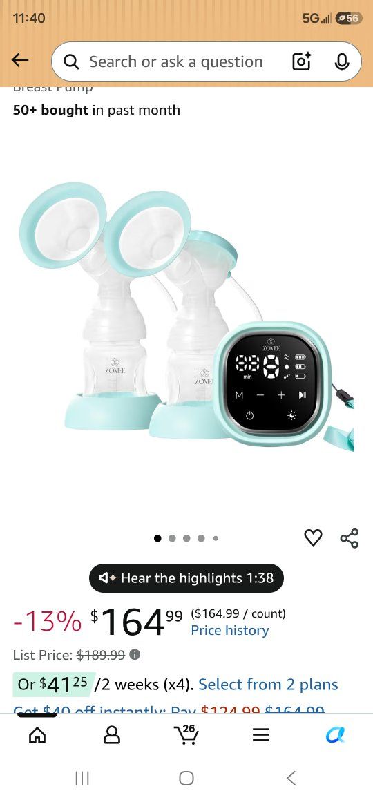 New Breast pumps! no box