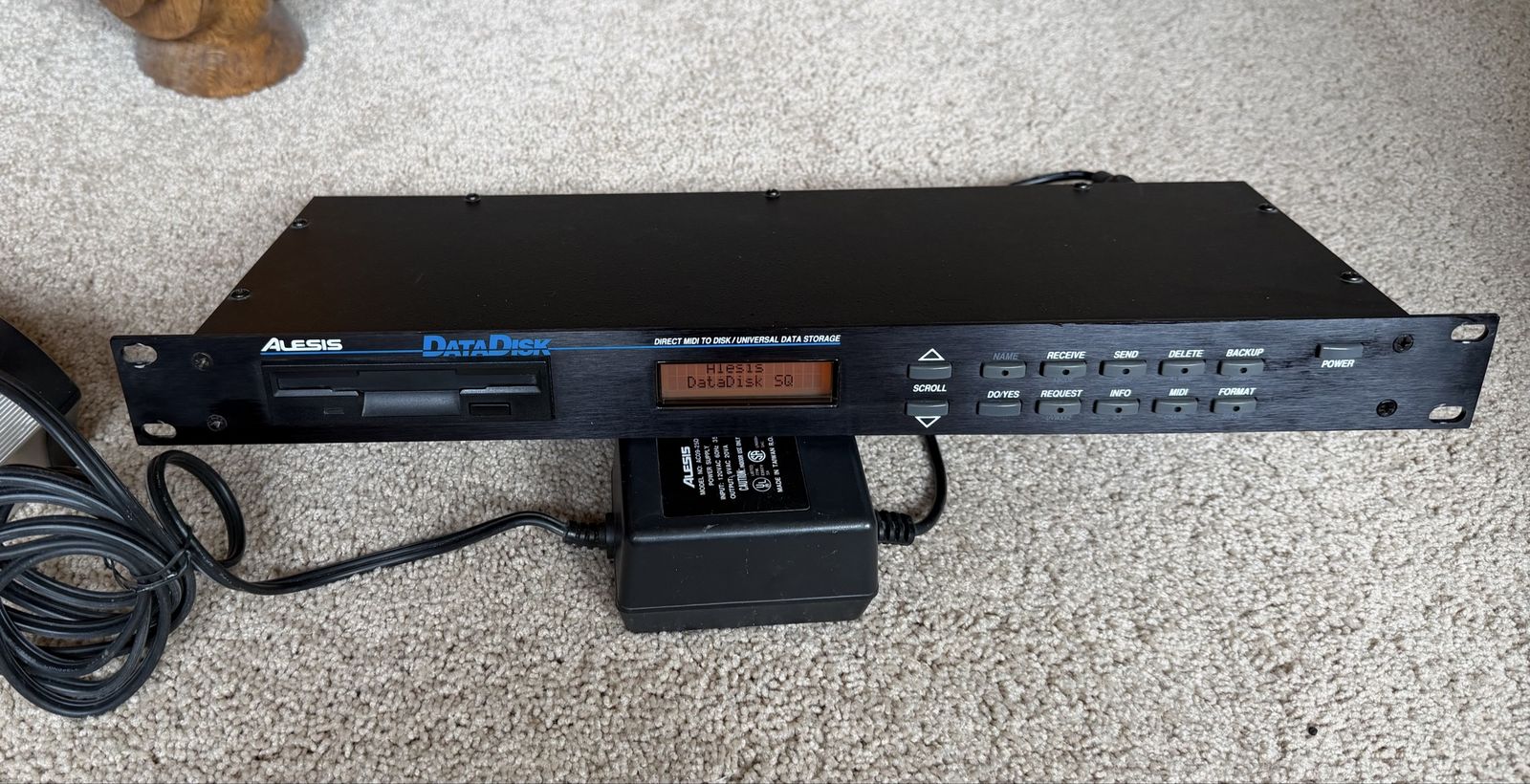 Alesis DataDisk SQ Direct MIDI to Disk Universal Data Storage Unit (dawless setup)