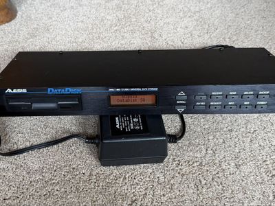 Alesis DataDisk SQ Direct MIDI to Disk Universal Data Storage Unit (dawless setup)