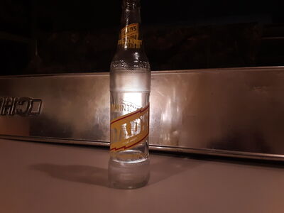 Vintage Dads Root Beer Bottle Big Daddy One Pint 1960