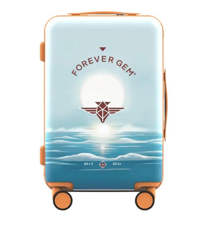 New in Box Harshell Carry-on Suitcase, Spinner