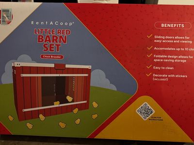Complete RentACoop Chick Brooder Starter Setup + Feed & Grit – Everything You Need!