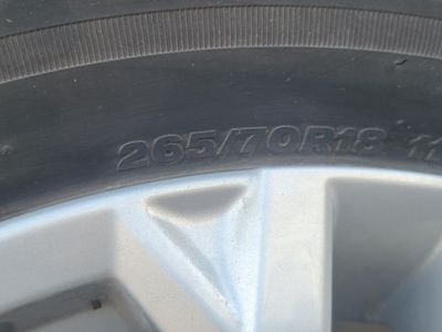Tires and Wheels for lite truck.