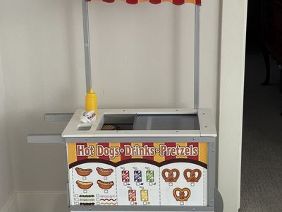 Melissa and Doug Play Food Cart