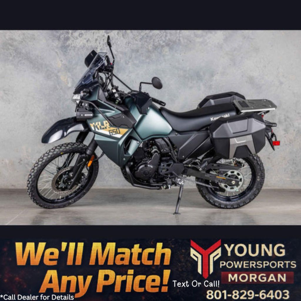 2026 Kawasaki KLR®650 Adventure ABS Cypher Beige