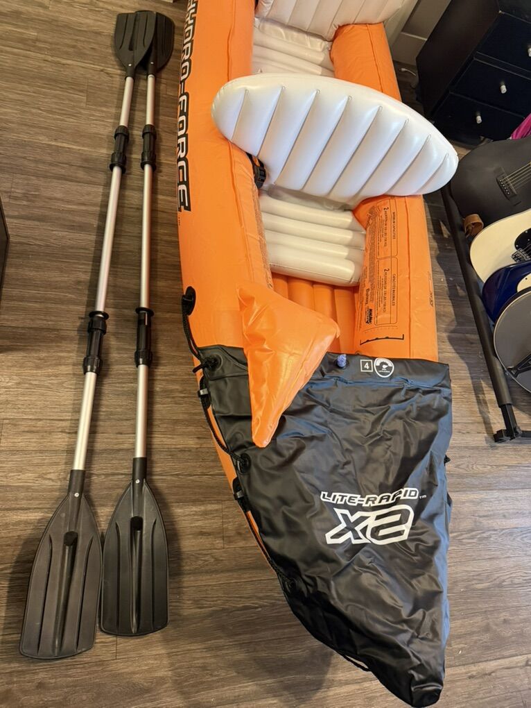 Inflatable Kayak - Two Person, Great For Sledding!