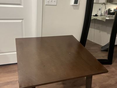Solid Wood Square 31.5” Table