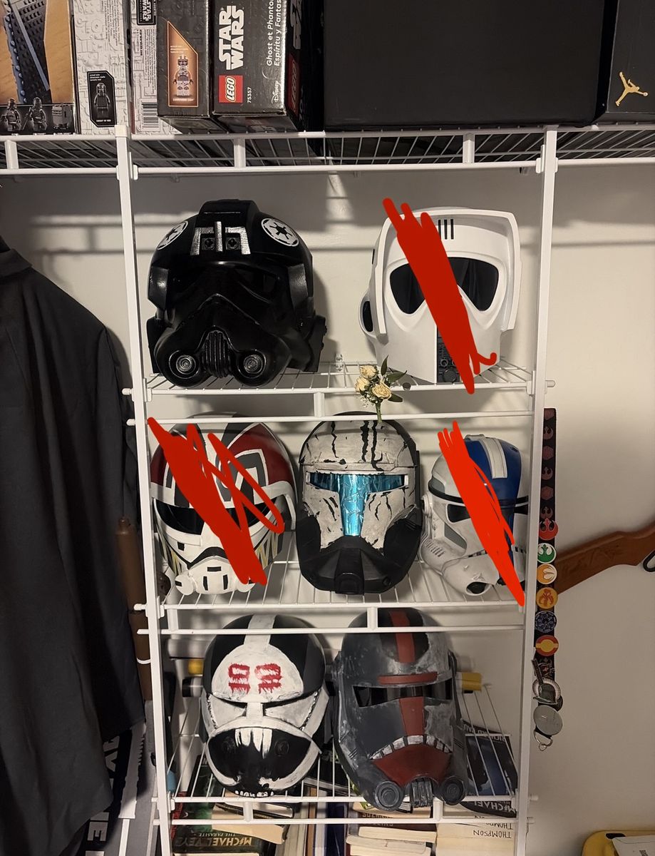 Star Wars Clone Trooper Helmet - Realistic Prop & Cosplay Display Piece