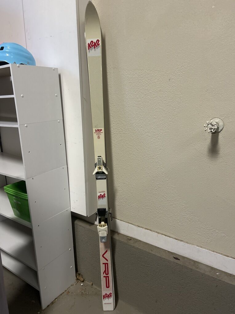 Vintage K2 VRP Skis W/Salomon Bindings