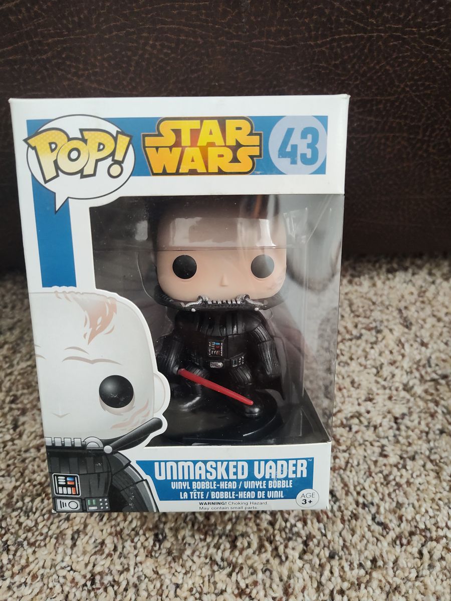 Unmasked vader Funko pop star wars (43)