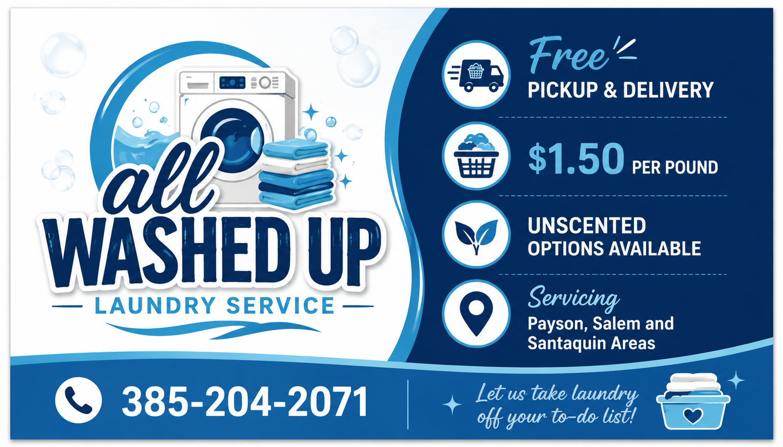 ISO New Full Service Laundry Clients