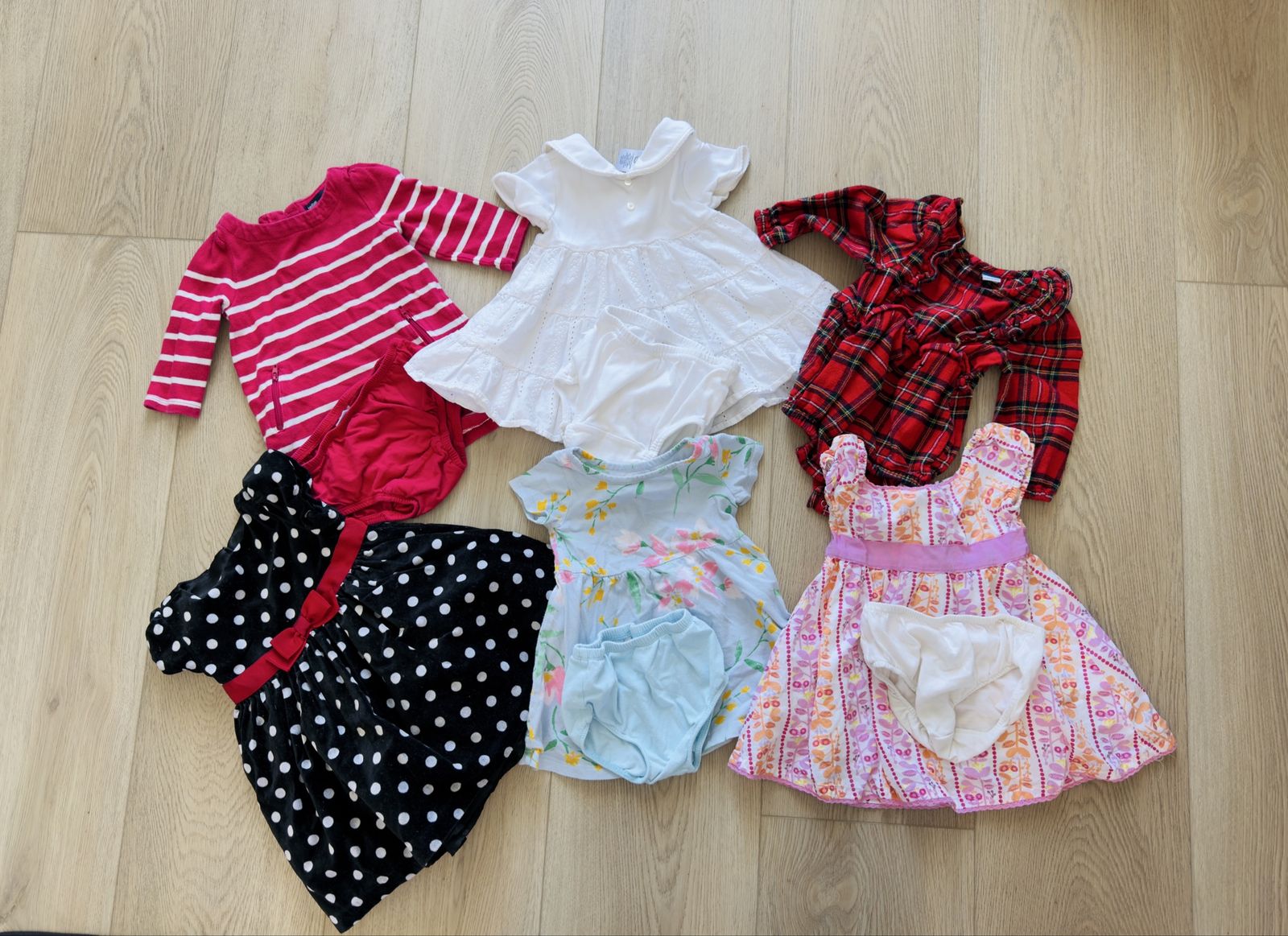 •6-12mon •Baby Girl Clothing•