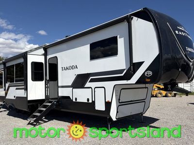 2026 Forest River Takoda 400TH Toy Hauler Garage
