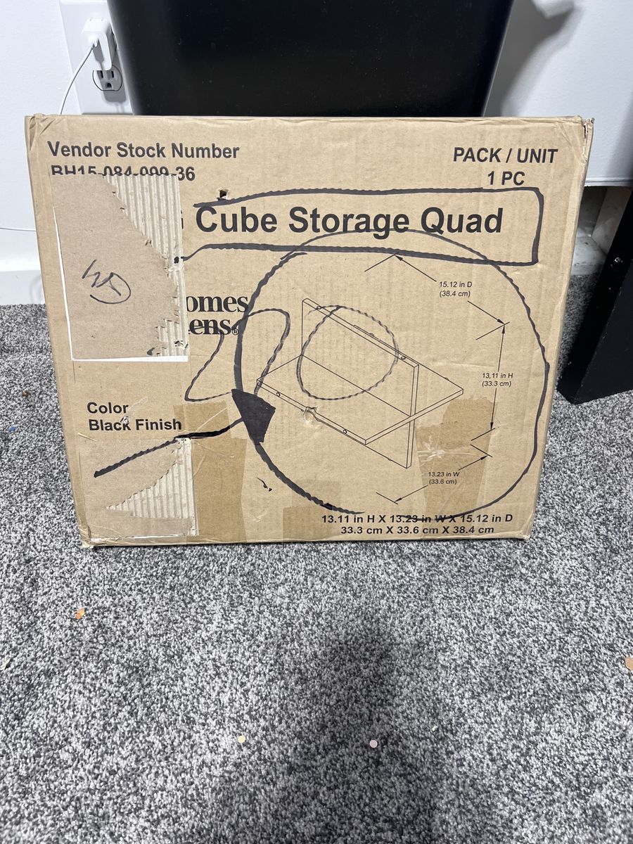 Cube Storage Quad