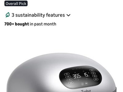 brand new typhur dome 2 air fryer self cleaning