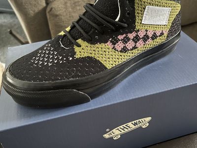 New 8 Vans Black/Agate Grn LX Half Can 33 EK