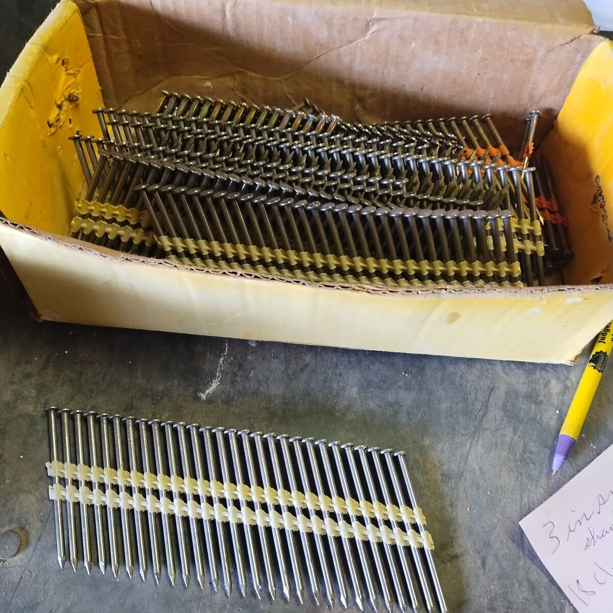 3" Smooth Shank Clips