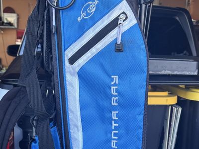 Manta Ray Ray Cook Kids Golf Bag Excellent