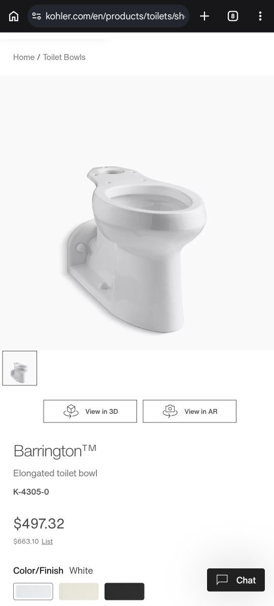 kohler toilet