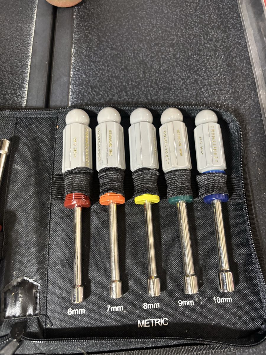 Nut driver set & serpentine belt kit