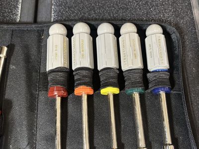 Nut driver set & serpentine belt kit
