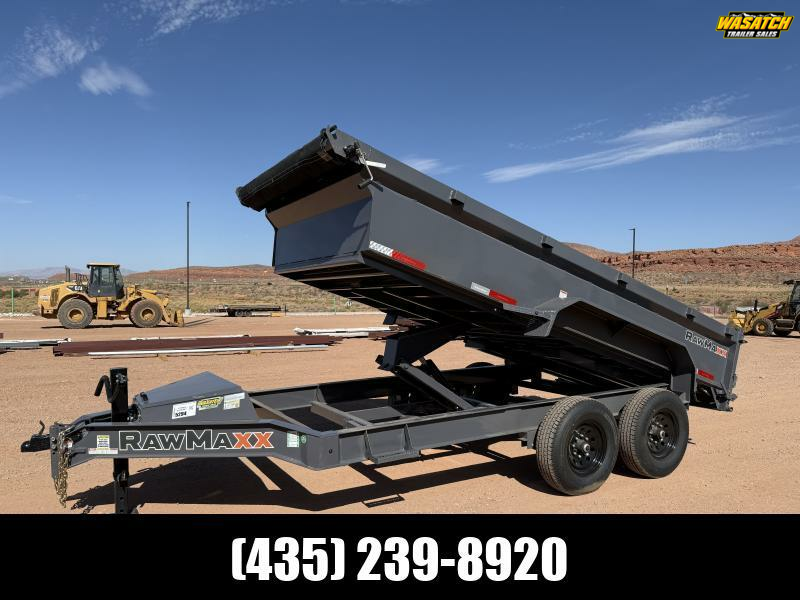RawMaxx 7X14 14K GDX Dump Trailer