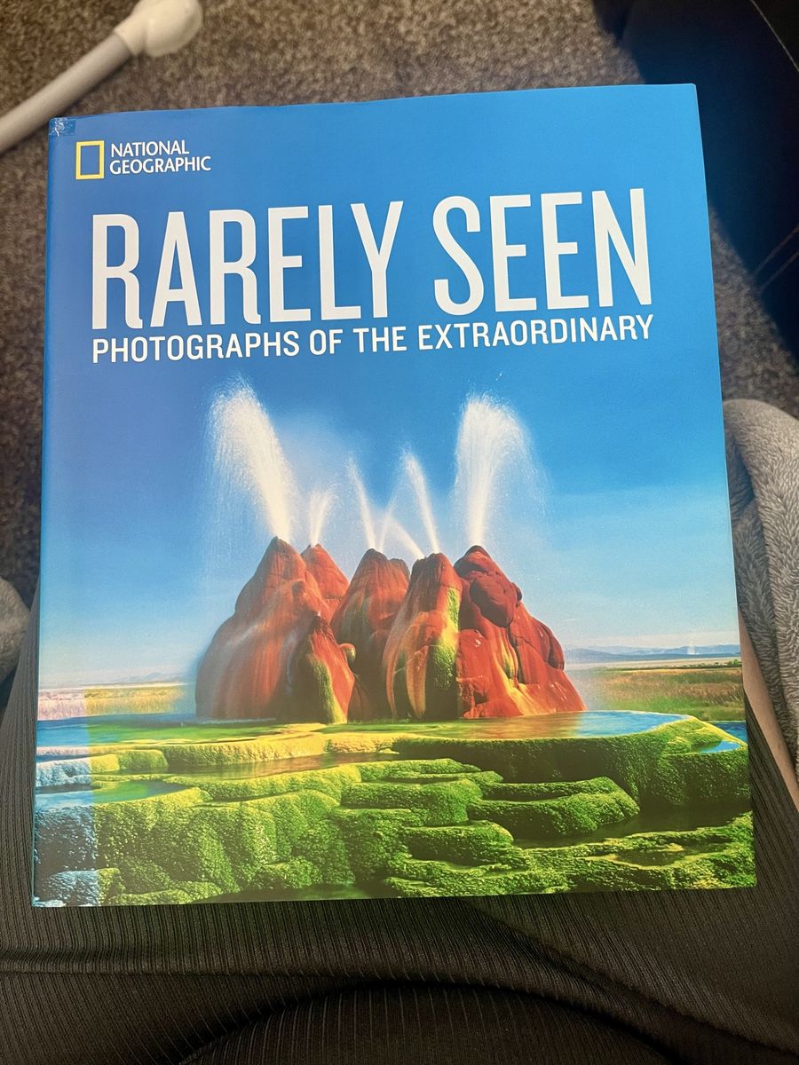 National Geographic "RARELY SEEN Photographs of the Extraordinary” BRAND NEW Hardcover Book