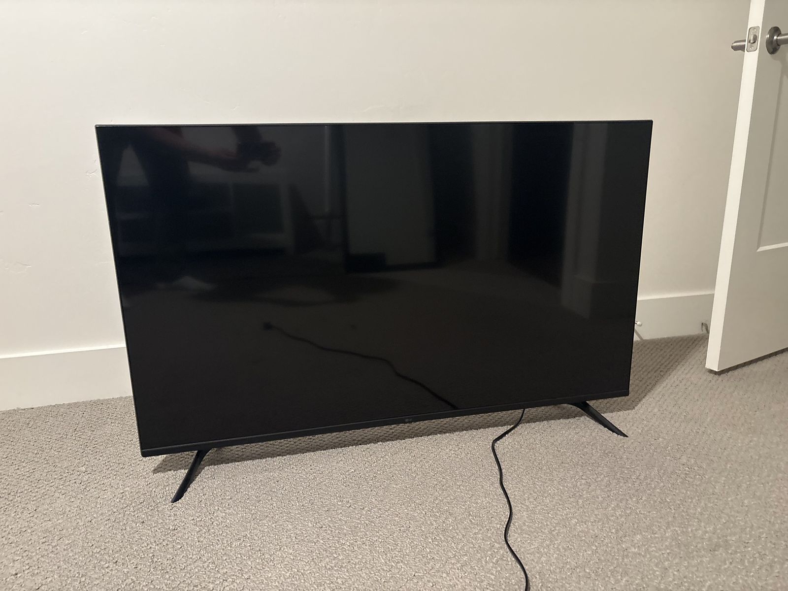 LG 50” Smart TV + Stand & Power Cord