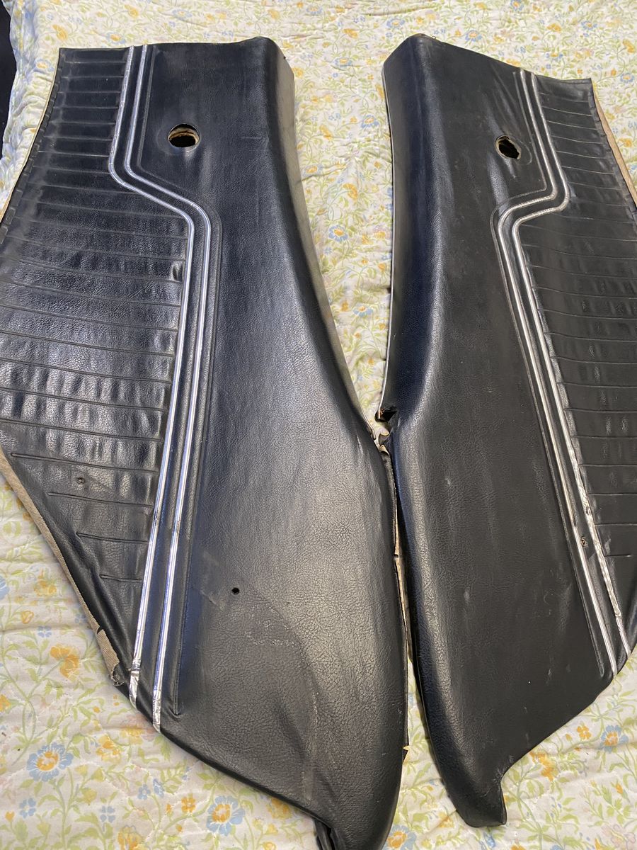 70 Chevelle rear door panels.  2 door hardtop 