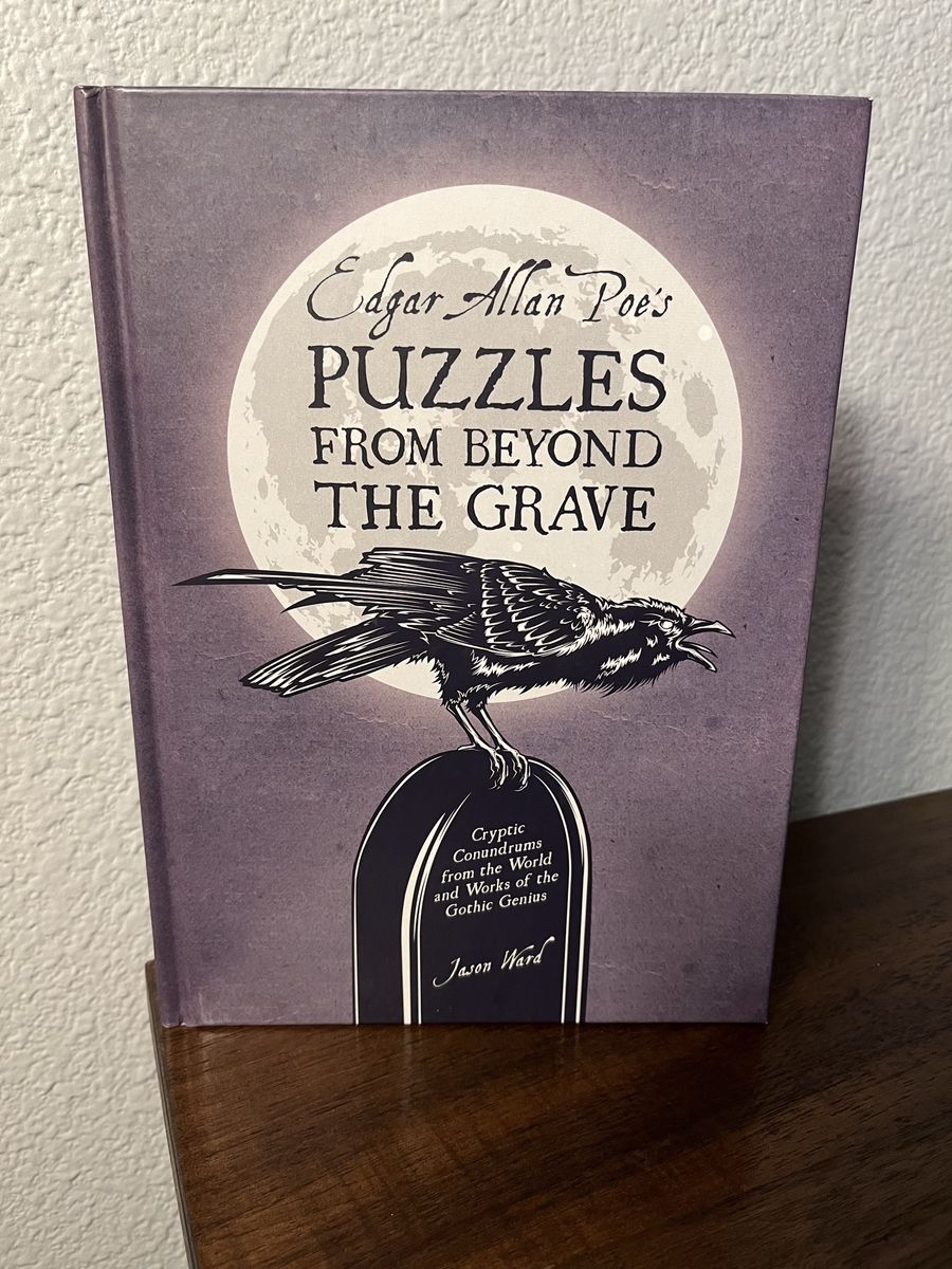 Edgar Allan Poes PUZZLES FROM BEYOND THE GRAVE Cryptic Conundrums Hardcover
