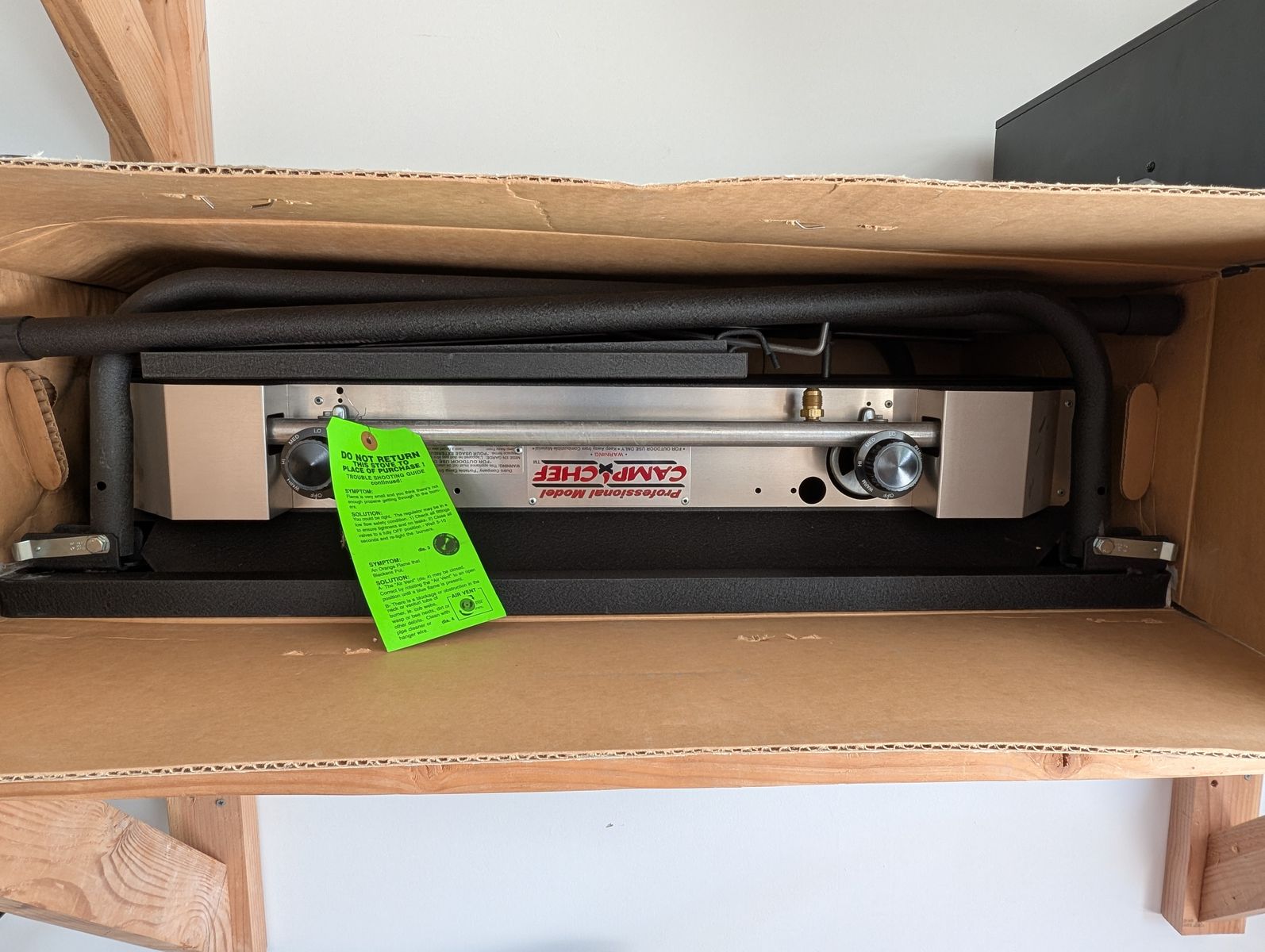 (BRAND NEW) Pro Camp Chef DB-60 with (BRAND NEW) Portable Barbecue Grill Box