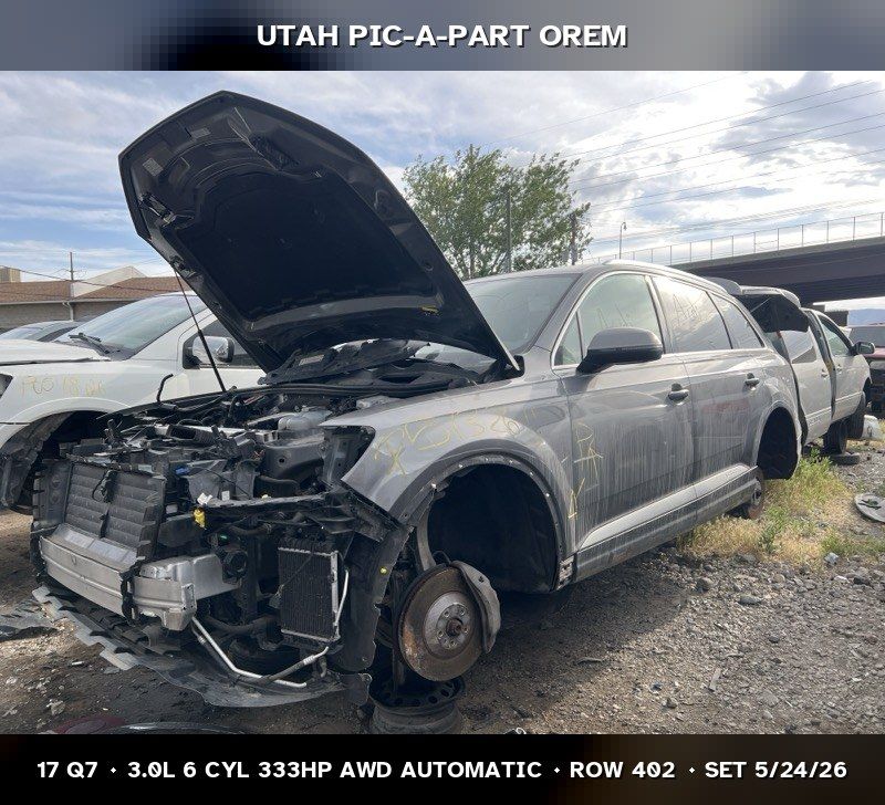 2017 Audi Q7 Parts - UTPAP Orem